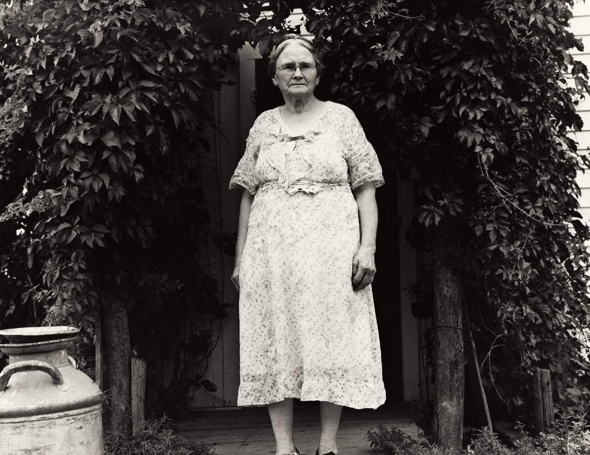 DOROTHEA LANGE (1895-1965) Matriarch, South Dakota.